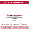 Woven Wristband – Flag Royal Canadian Navy – Canadá - P1436