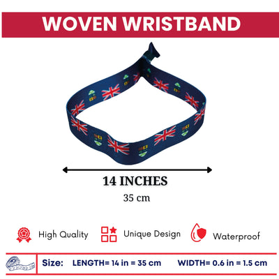 Woven Wristband – Flag Royal Canadian Navy – Canadá – P1435