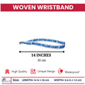Woven Wristband – Flag Royal Military College Saint-Jean – Canadá – P2548