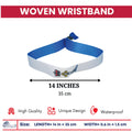 Woven Wristband – Flag Royal Military College Saint-Jean – Canadá – P2550