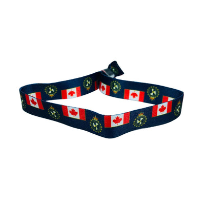 Woven Wristband - Flag The Canada Border Services Agency - Canadá - P1447