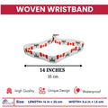 Woven Wristband - Flag The Canadian Army - Canadá - P1453