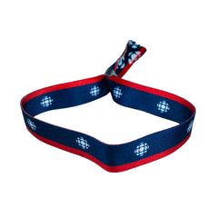 Woven Wristband - Flag The Canadian Broadcasting Corporation - Canadá - P1455