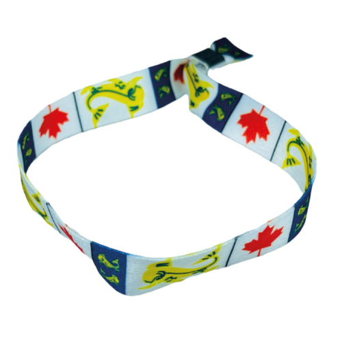 Woven Wristband – Flag The Canadian Coast Guard – Canada – P1437
