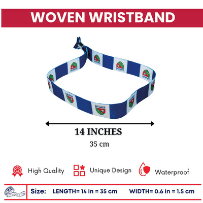 Woven Wristband – Flag The Northwest Territories – Canadá – P2514
