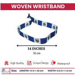 Woven Wristband – Flag The Northwest Territories – Canadá – P2514