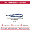 Woven Wristband – Flag The Northwest Territories – Canadá – P2515