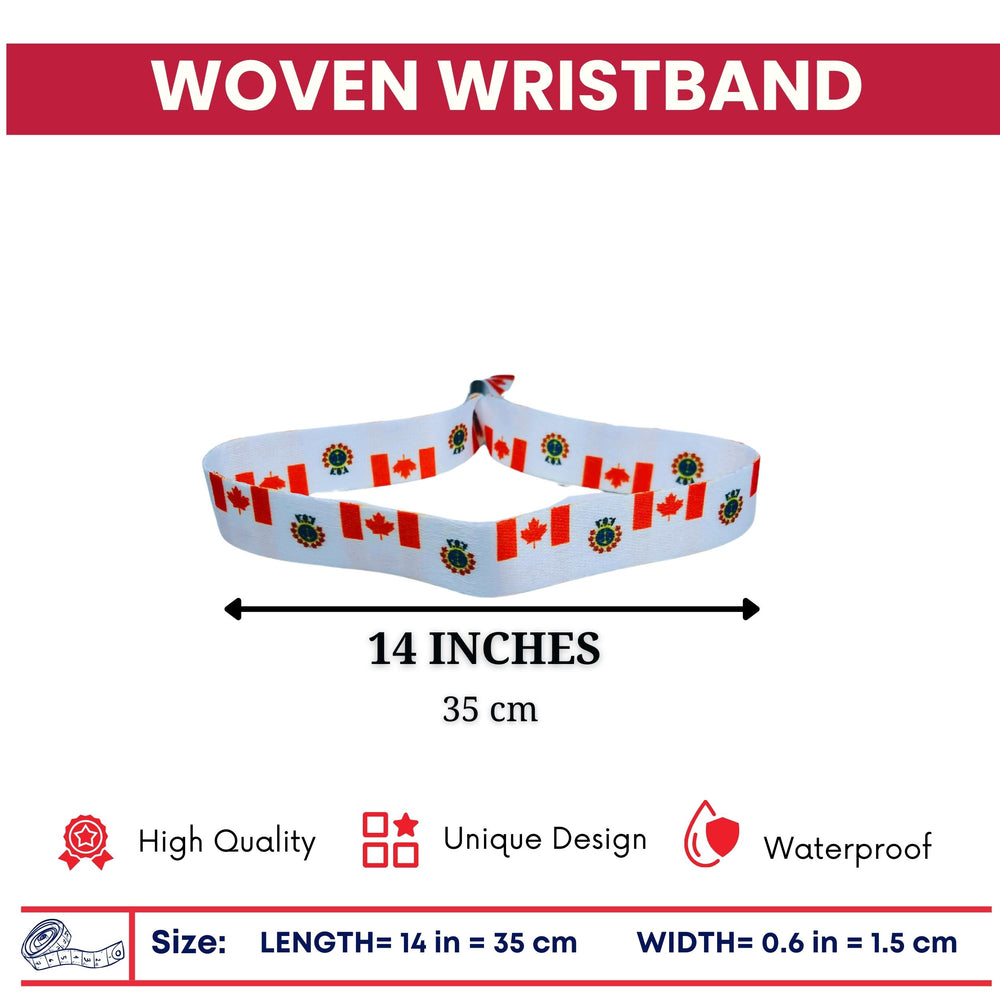 Woven Wristband - Flag The Royal Canadian Sea Cadets - Canadá - P1441