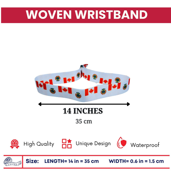 Woven Wristband - Flag The Royal Canadian Sea Cadets - Canadá - P1441