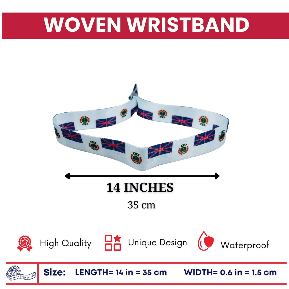 Woven Wristband - Flag The Royal Canadian Sea Cadets - Canadá - P1443