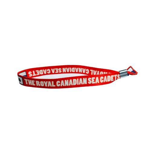 Woven Wristband - Flag The Royal Canadian Sea Cadets - Canada - P1444