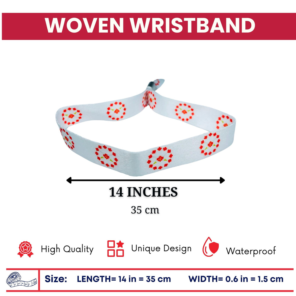 Woven Wristband - Flag The Royal Canadian Sea Cadets - Canadá - P1445