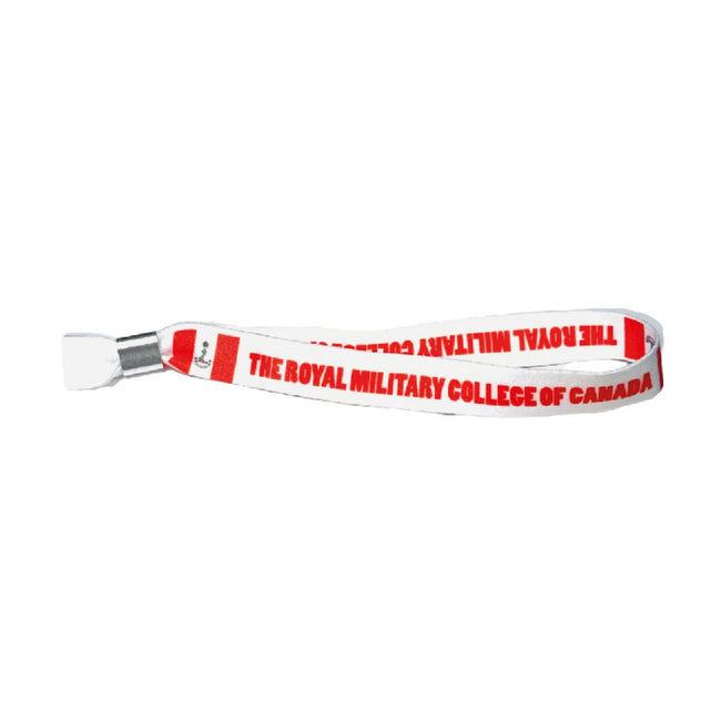 Woven Wristband – Flag The Royal Military College – Canadá - P2513