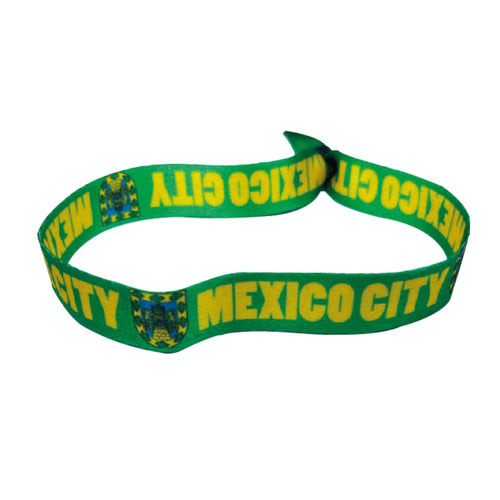 Woven Wristband – Shield of Mexico City - Mexico - P2697