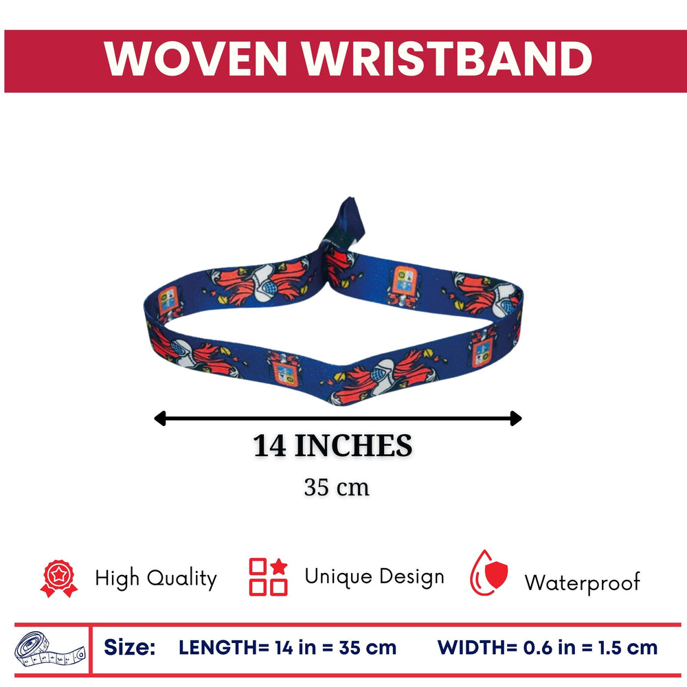 Woven Wristband - Shield of Aguascalientes - Mexico - P2588