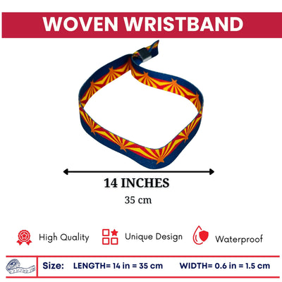 Woven Wristband - State Flag Arizona - USA - P1897