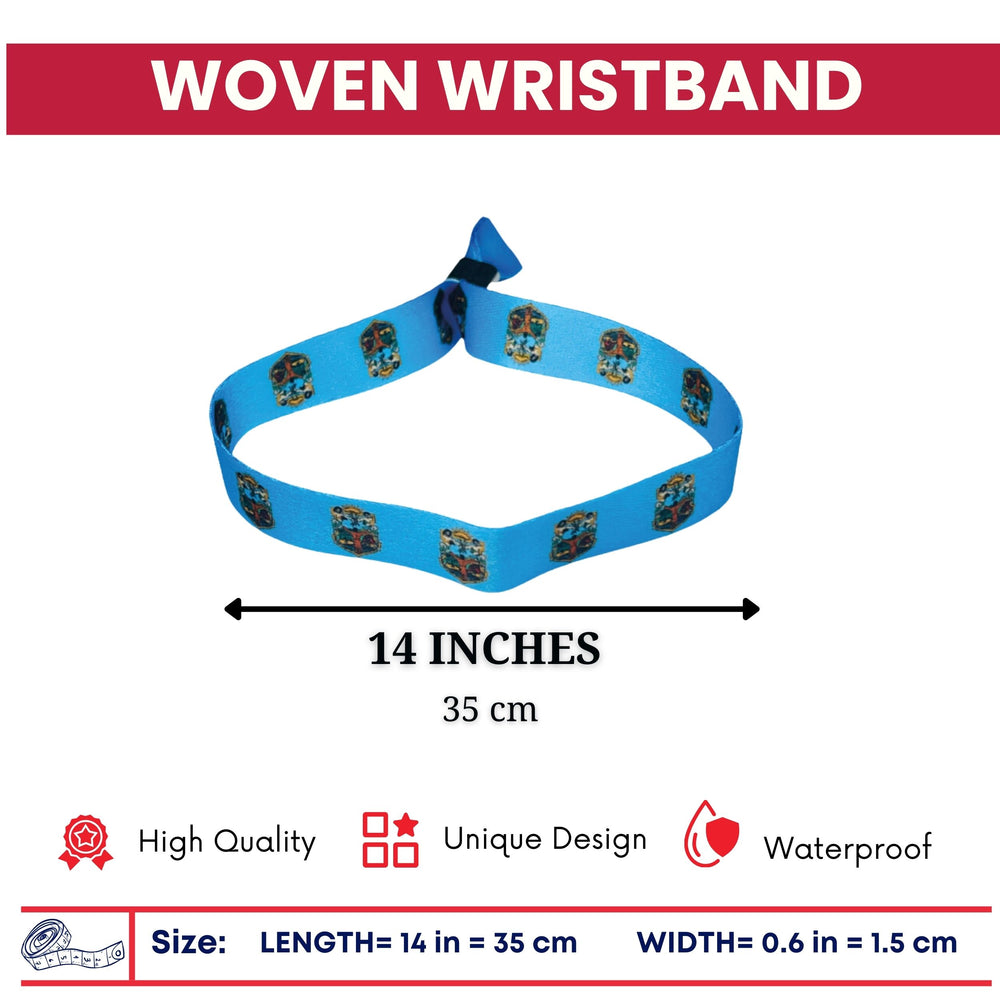 Woven Wristband - Shield of Baja California - Mexico - P2589