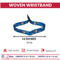 Woven Wristband – Shield of Baja California Sur - Mexico - P2594