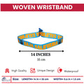 Woven Wristband - Shield of Baja California - Mexico - P2590