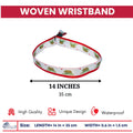 Woven Wristband – State Flag California – USA – P1905