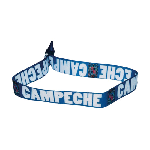 Woven Wristband – Shield of Campeche - Mexico - P2595