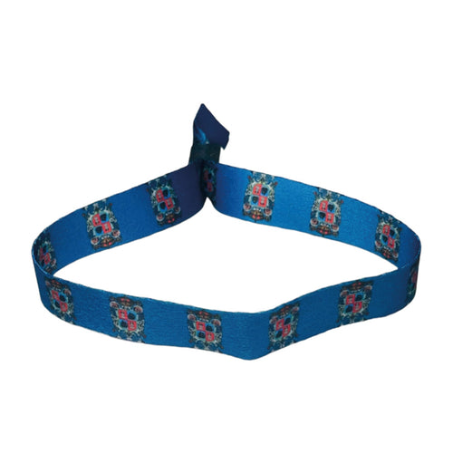 Woven Wristband – Shield of Campeche - Mexico - P2596