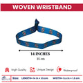 Woven Wristband – Shield of Campeche - Mexico - P2596