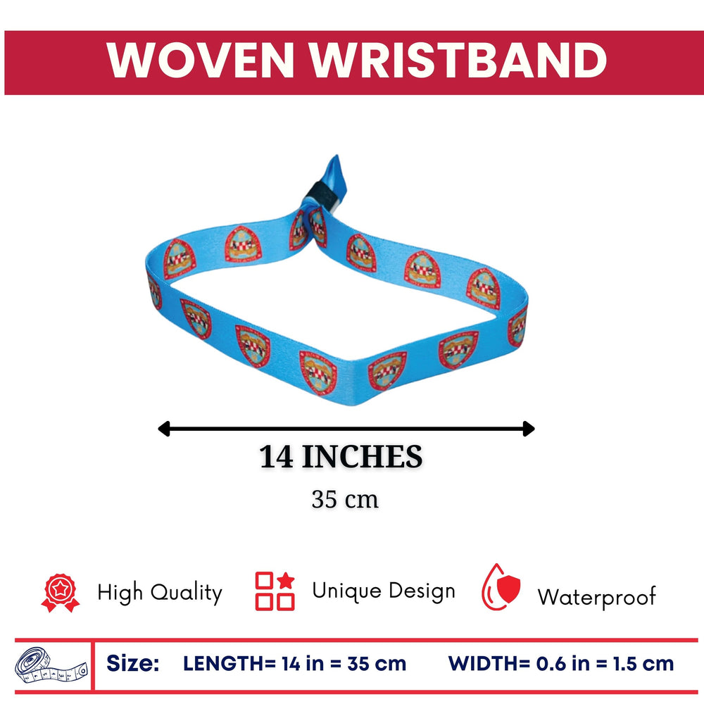 Woven Wristband - Shield of Chihuahua - Mexico - P2602