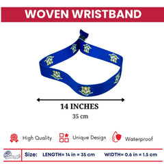 Woven Wristband – State Flag Connecticut – USA – P1909