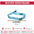 Woven Wristband – Shield of Durango – Mexico - P2577