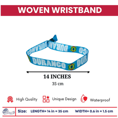 Woven Wristband – Shield of Durango – Mexico - P2577