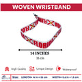 Woven Wristband - State Flag Florida – USA – P1914