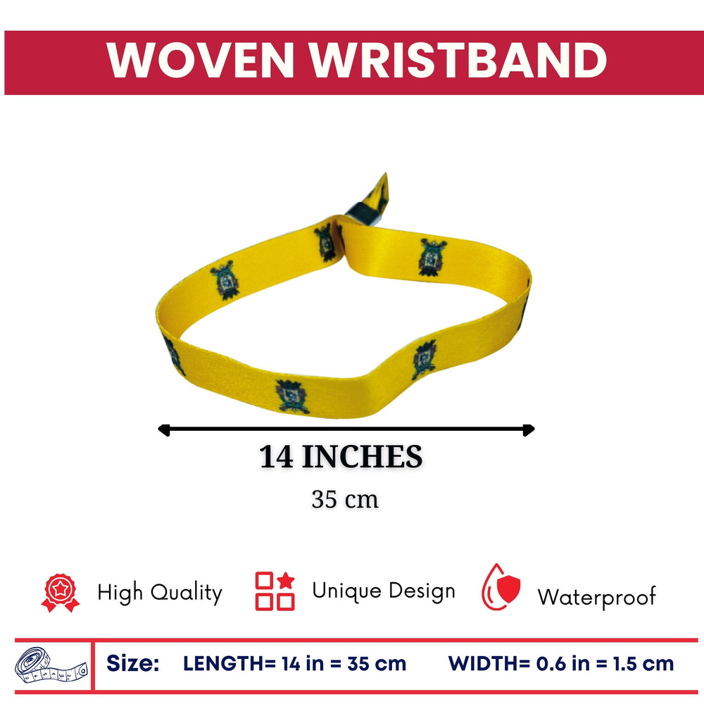 Woven Wristband – Shield of Guanajuato – Mexico - P2578