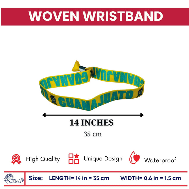 Woven Wristband – Shield of Guanajuato – Mexico - P2579