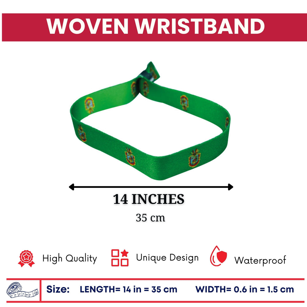 Woven Wristband – Shield of Guerrero – Mexico - P2580
