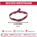 Woven Wristband – State Flag Hawaii – USA – P1888