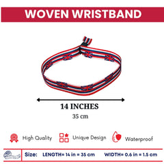 Woven Wristband – State Flag Hawaii – USA – P1888
