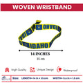 Woven Wristband – State Flag Idaho – USA – P1891