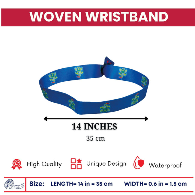 Woven Wristband – Shield of Jalisco – Mexico - P2583