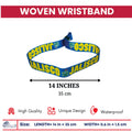 Woven Wristband – Shield of Jalisco – Mexico - P2585