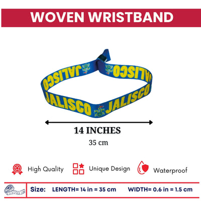 Woven Wristband – Shield of Jalisco – Mexico - P2585