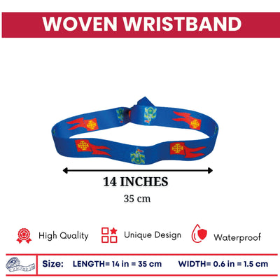 Woven Wristband – Shield of Jalisco – Mexico - P2584