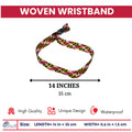 Woven Wristband – State Flag Maryland – USA – P1922