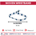 Woven Wristband - State Flag Massachusetts – USA – P1917