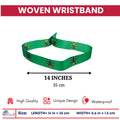 Woven Wristband – Shield of Mexico City - Mexico - P2696
