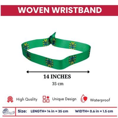 Woven Wristband – Shield of Mexico City - Mexico - P2696
