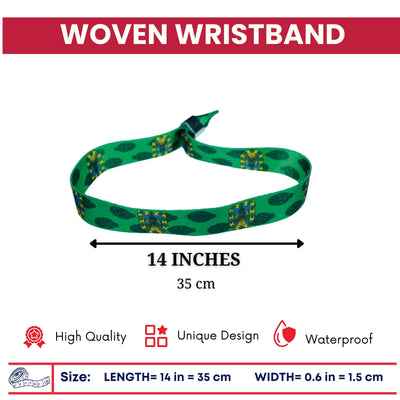 Woven Wristband – Shield of Mexico City - Mexico - P2698