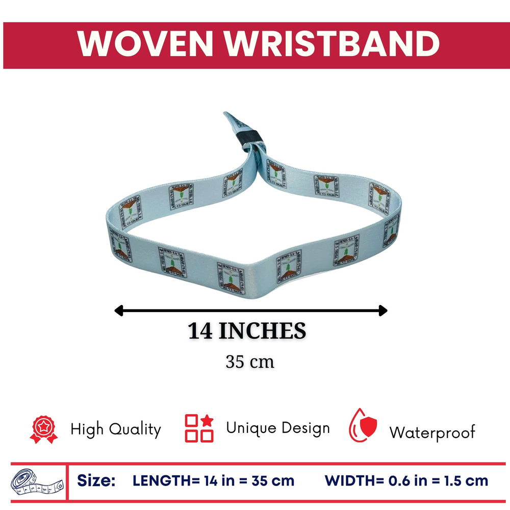 Woven Wristband - Shield of Morelos - Mexico - P2560