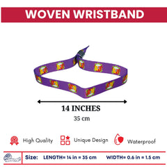 Woven Wristband - Shield of Nayarit – Mexico - P2622