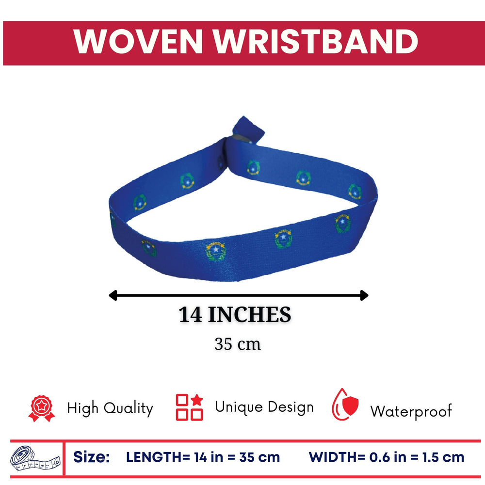 Woven Wristband – State Flag Nevada – USA – P1974
